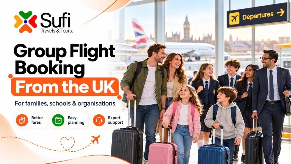 Group Flight Booking From the UK: A Complete Guide for Families, Schools and Organisations