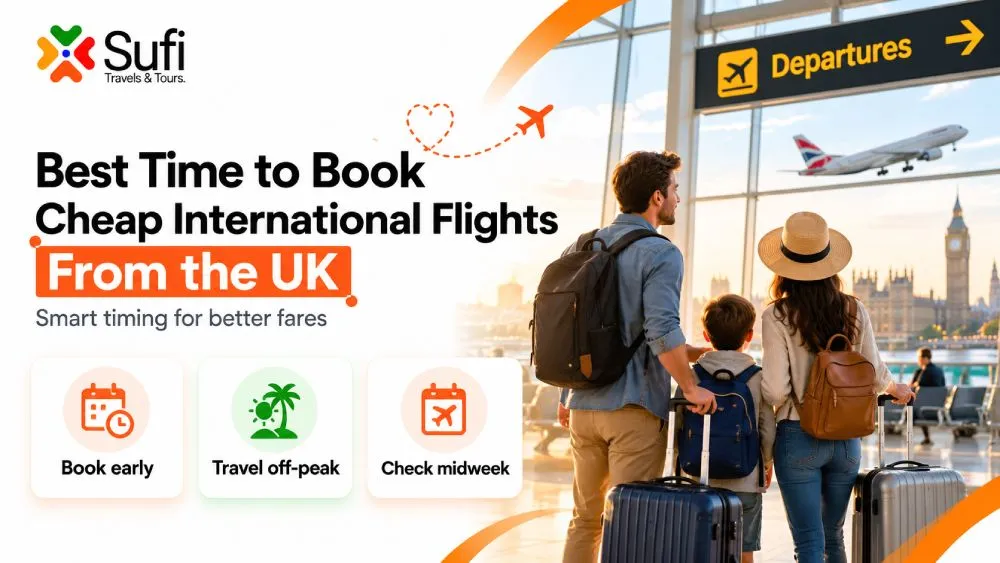 Best Time to Book Cheap International Flights from the UK